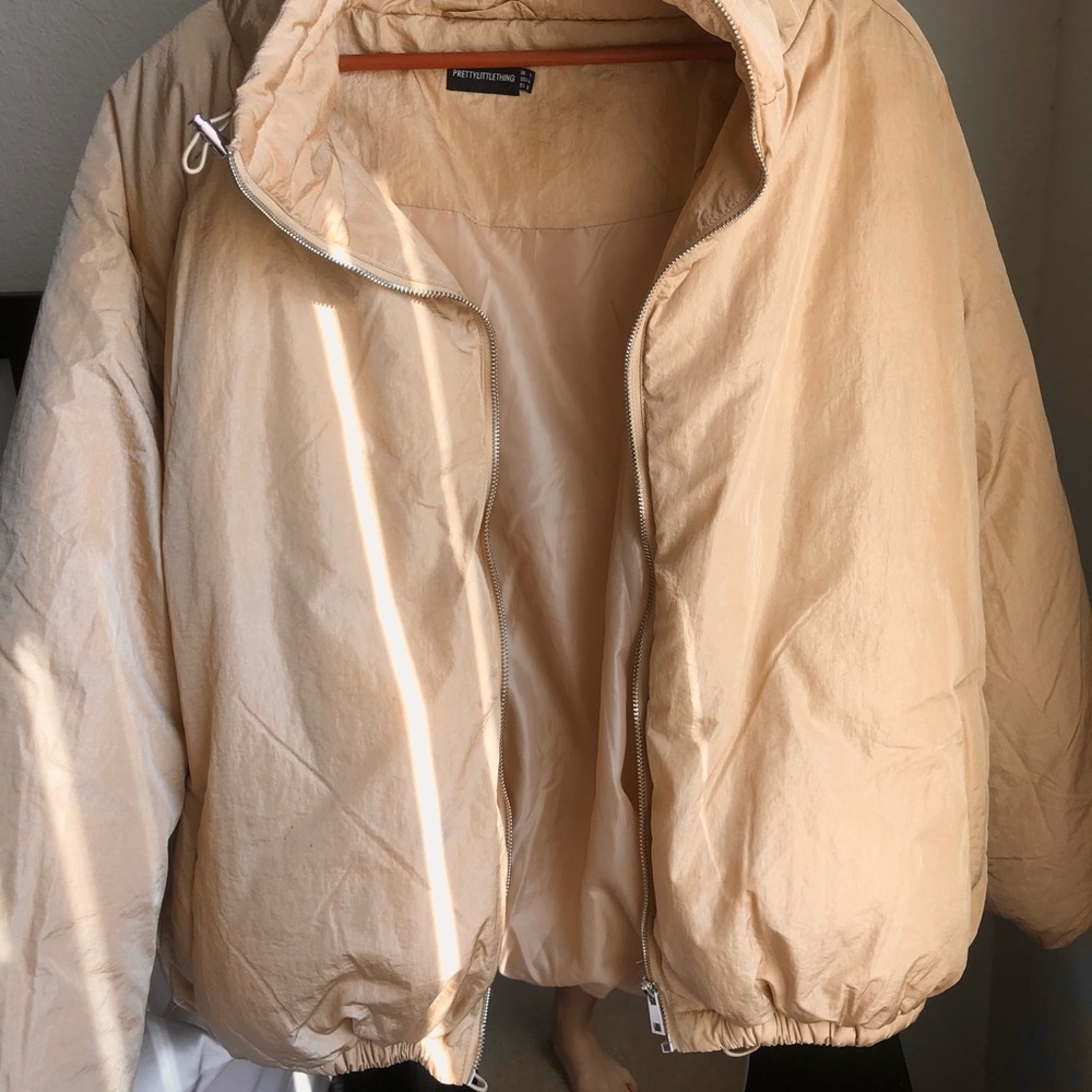 Oversized puffer jacket~ khaki